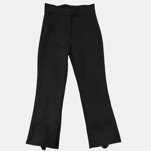 VTG Schoeller Stirrup Ski Pants Wool Blend Womens 10 Black Bootcut Downhill